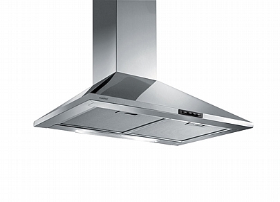 Απορροφητήρας PYRAMIS MAIDTEC ΤΕΤΡΑΓΩΝΗ ΚΑΜΙΝΑΔΑ HIGH POWER 60cm Inox