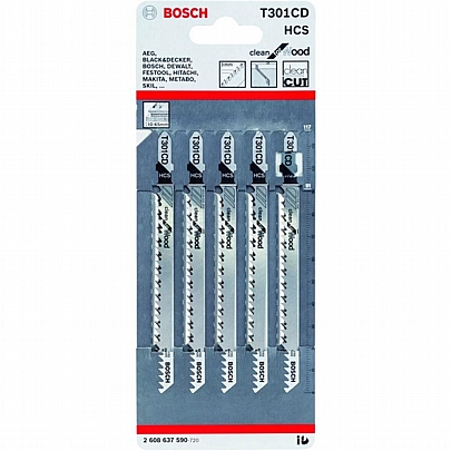 Σετ Λάμες Σέγας Bosch T301CD