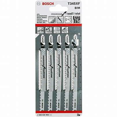 Σετ Λάμες Σέγας Bosch T345XF