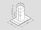 Απορροφητήρας PYRAMIS AGILO Inox : 1