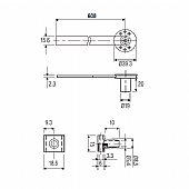 Κλειδαριά 3 Συρταριών Πλαϊνή Νο 415- Ø19x20mm : 1